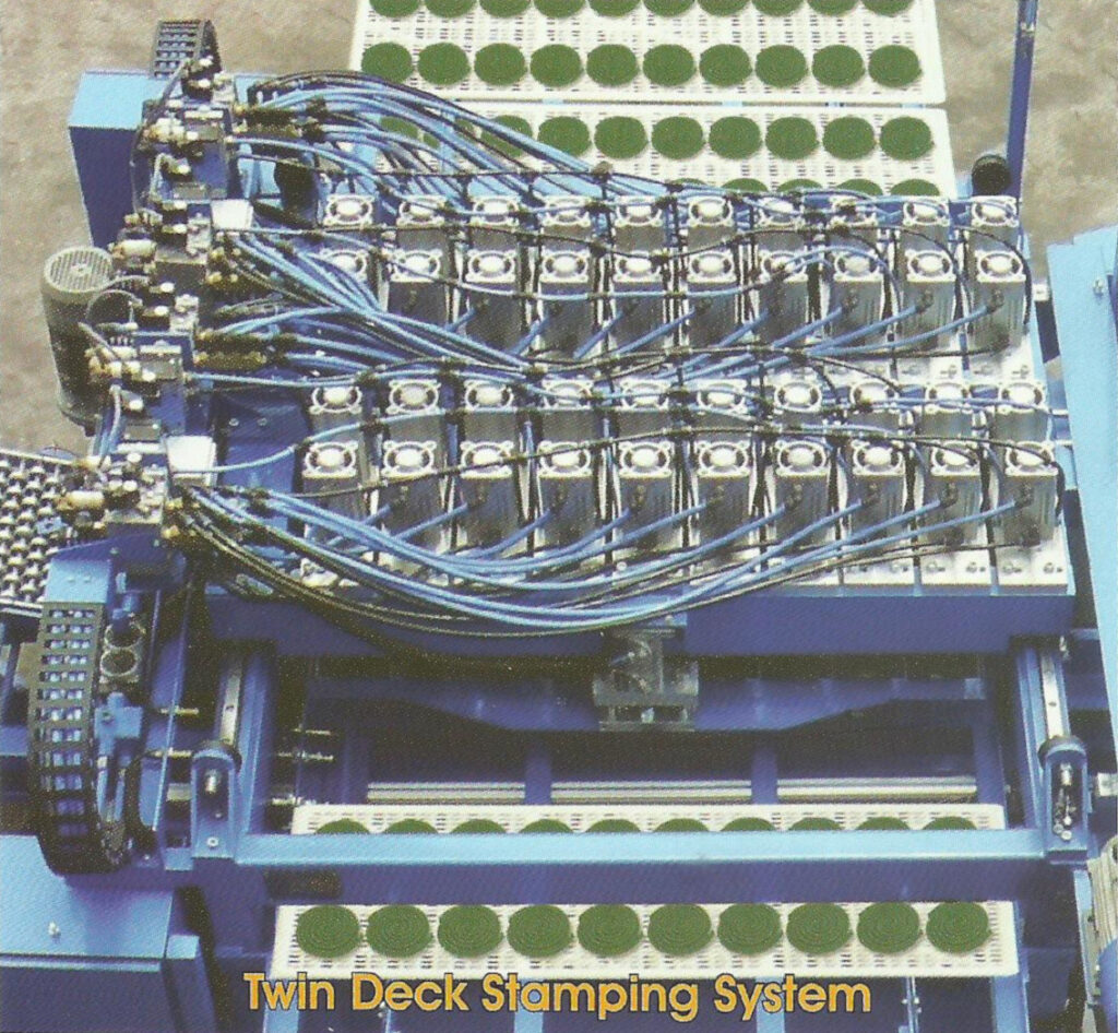 Twin Deck Stamping System